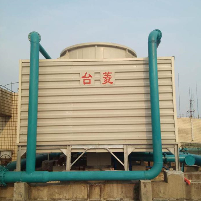 Torre di raffreddamento quadrata a flusso incrociato industriale della torre di acqua del refrigeratore della testa dell'irrigatore della torre di raffreddamento